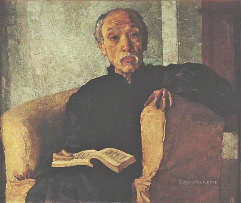 zhen sanli Xu Beihong in oil Oil Paintings